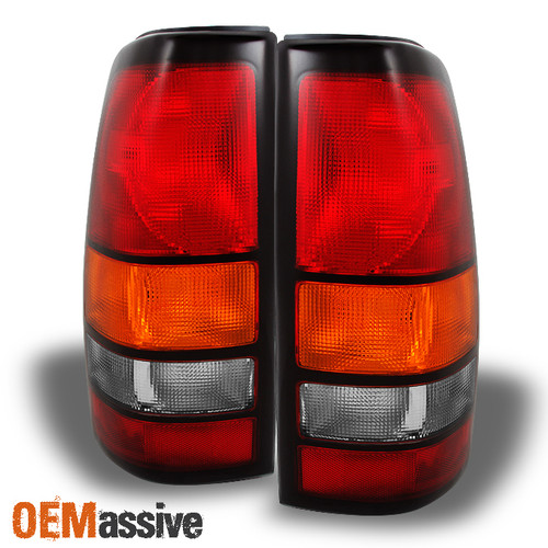 Fit 2004-2007 GMC Sierra Pickup Tail Lights Replacement 2005 2006