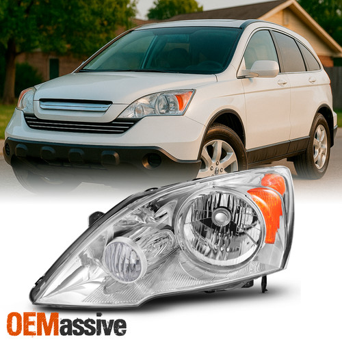 Fit 2007 2008 2009 2010 2011 Honda CRV CR-V Driver Left Side Headlight Lamp
