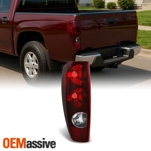 Fit 2004-2012 Chevy Colorado GMC Canyon Red Tail Light Driver Side Replacement