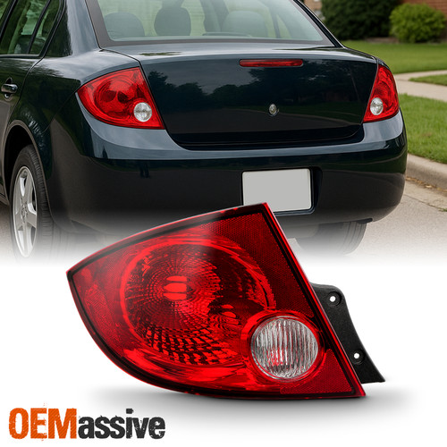 Fit 05-10 Cobalt 05-06 Pursuit 07-08 G5 Sedan Red Driver Left Side Tail Light