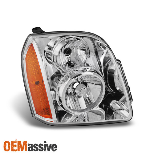 Fit 2007-2013 GMC Yukon XL Hybrid RH Passenger Right Side Headlight Replacement