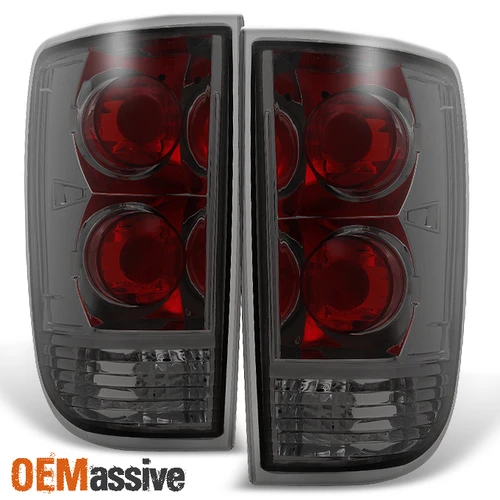 Fit 1995-2004 Chevy Blazer S10 GMC Jimmy Envoy Smoke Taillights Replacement