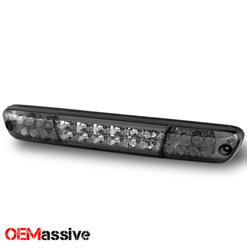 Fit 04-12 Chevy Colorado GMC Canyon LED 3rd Brake Tail Light Rear Cargo Smoke