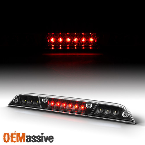 Fits [Black] 2015 2016 2017 2018 Ford F150 F-150 LED 3rd Brake Light Cargo lamps