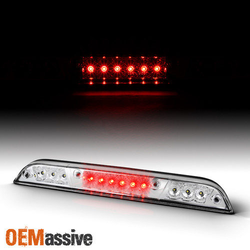 Fits [Chrome] 2015 2016 2017 2018 Ford F150 F-150 LED 3rd Brake Light Cargo lamp