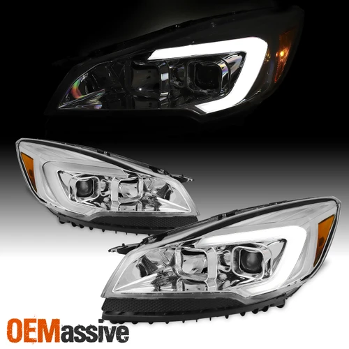 Fits 2013 2014 2015 2016 Ford Escape Light Bar Projector Front Headlights Pair