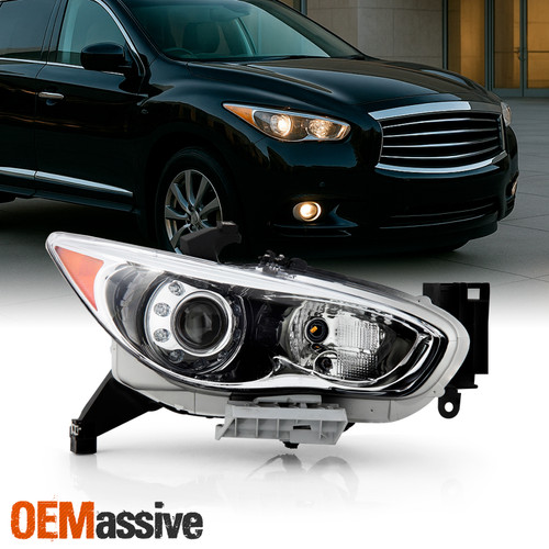 Fit 2013 Infiniti Jx35 / 14-15 QX60 OE HID Model Projector LED Headlights Right