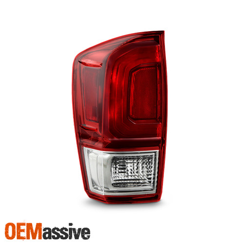 For 2016-2017 Toyota Tacoma TRD Off-Road | TRD Sport Smoke Red Tail Light Driver