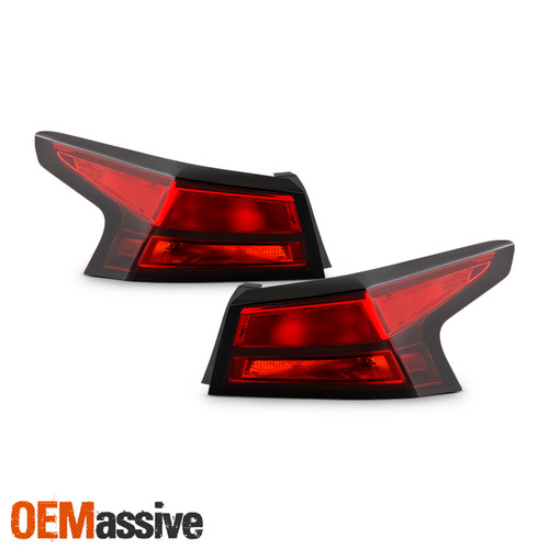 For 2019-2022 Altima Sedan All Red Tail Lights Outer Left + RIght 19 20 21 22
