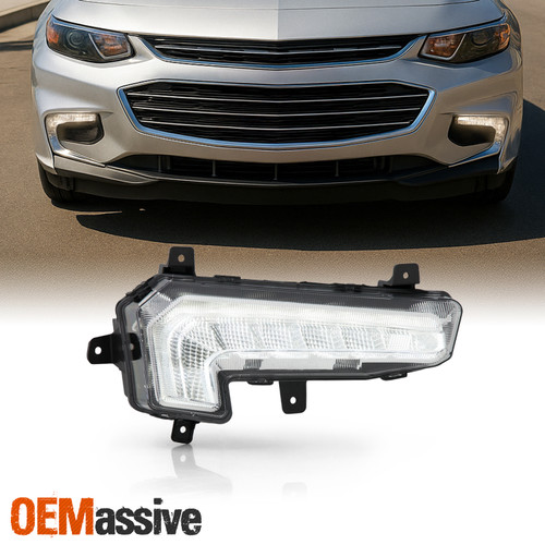 For 2016-2018 Chevy Malibu DRL LED Front Bumper Driving Lamp Fog Light Passenger