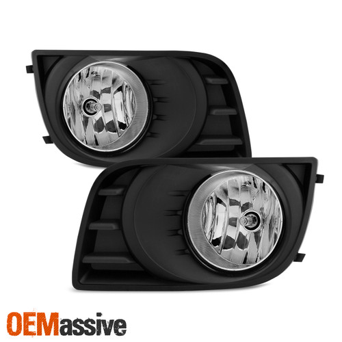 For 2008-2017 Toyota Sequoia Fog Lights Lamps w/Bracket Switch Bulbs Left+Right