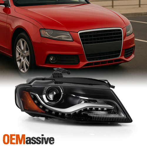 For 2009-2011 Audi A4 HID Xenon OE Projector Headlights - Right Passenger Side