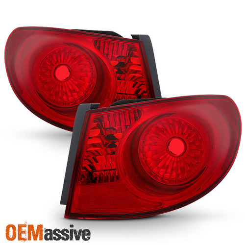 Fits 2007 2008 2009 2010 Elantra Outer Pair Tail Lights Brake Lamps Replacement