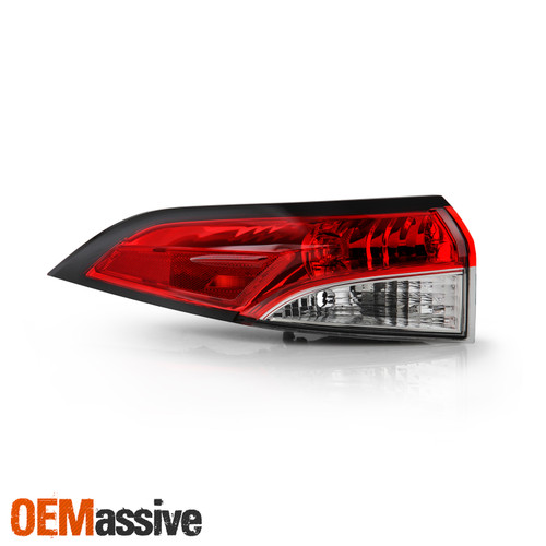 For 2020-2022 Toyota Corolla Japan Built Sedan Red Clear Outer Tail Light Driver