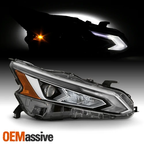 Fits 2019-2022 Nissan Altima LED Projector Headlights - OE Right Replacement
