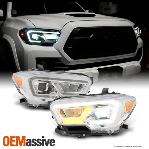 For 2016-2022 Toyota Tacoma TRD/LTD Full LED Sequential Projector Headlights