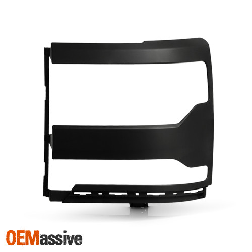 For 2016-2018 Chevy Silverado 1500 Black Headlight Trim Bezel Cover Driver Left