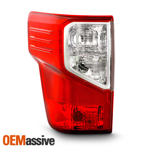 For 2016-2023 Titan XD Pickup Chrome Red Tail Light Brake Lamp Driver Left Side