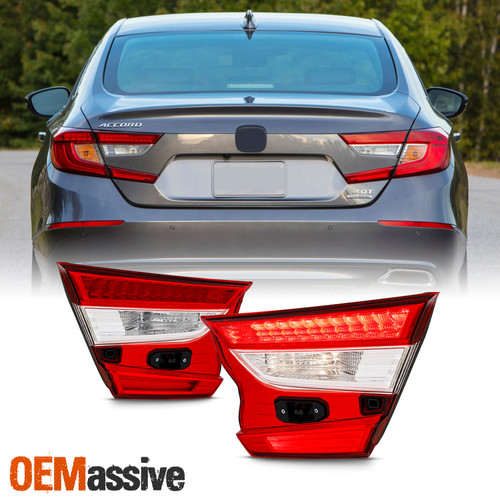 For 2018-2022 Honda Accord Touring LED Running Tail Light Inner + Outer OE Style