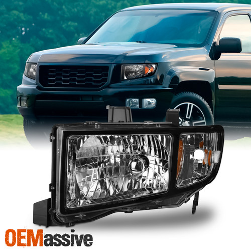 For 2006-2014 Honda Ridgeline Pickup Halogen Type Headlight Headlamp Driver Side