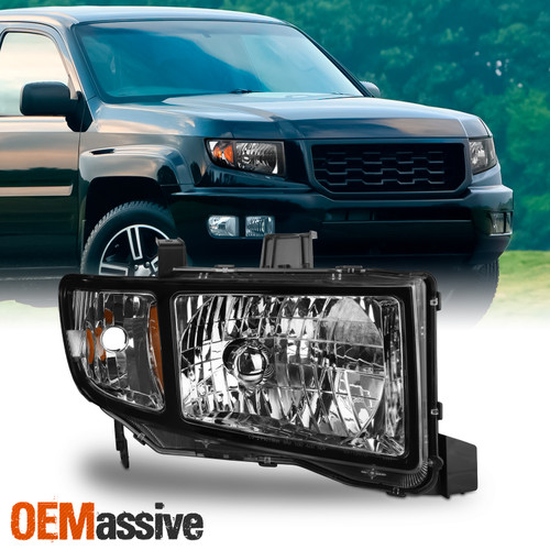For 2006-2014 Honda Ridgeline Halogen Type Headlights Headlamp Passenger Side