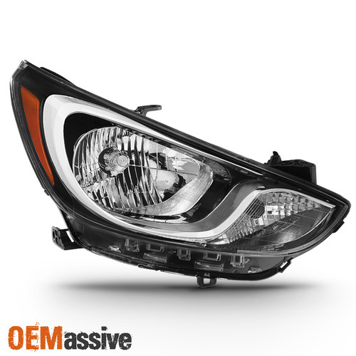Fits 2012 2013 2014 Accent Passenger Right Side Halogen Headlight Replacement