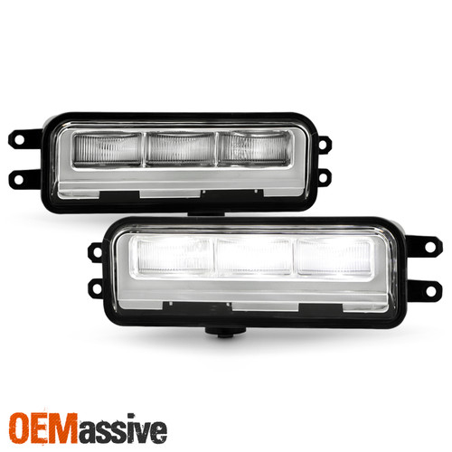 For 2022 2024 2024 Toyota Tundra [Full LED] Fog Light Front Lamp w/Switch Wiring