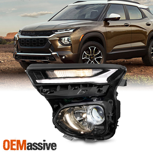 For 2021-2023 Chevy Trailblazer DRL LED Low Beam Projector Headlight Driver Side