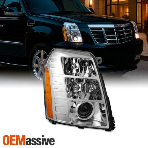 For 2007-2014 Cadillac Escalade HID Projector Headlights Headlamp Passenger