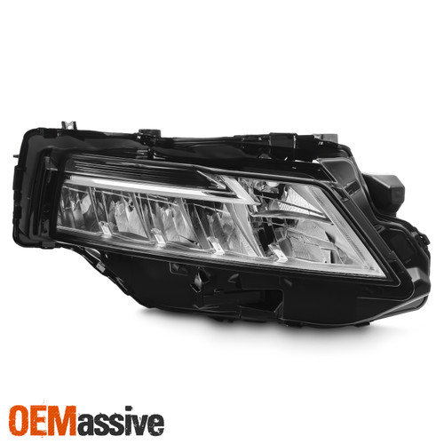 For 2021-2024 Nissan Rogue Bottom LED Headlights Headlamp Passenger Side Chrome