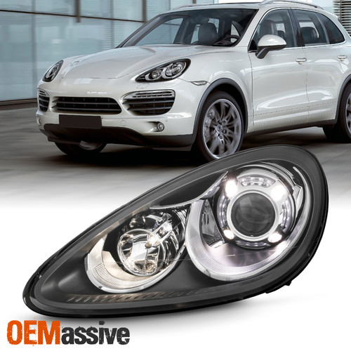 For 11-14 Porsche Cayenne LED DRL Signal w/AFS Projector Headlights Driver Side