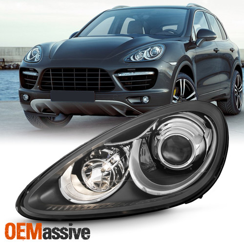 For 11-14 Porsche Cayenne Upgrade HID w/AFS non-LED DRL Projector Headlight Left