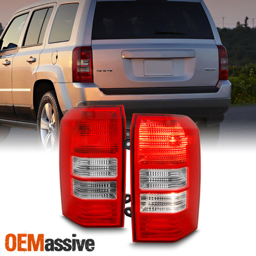 For 2008-2013 Jeep Patriot Tail Lights Brake Lamps Pair Left+Right 08 09 10 11