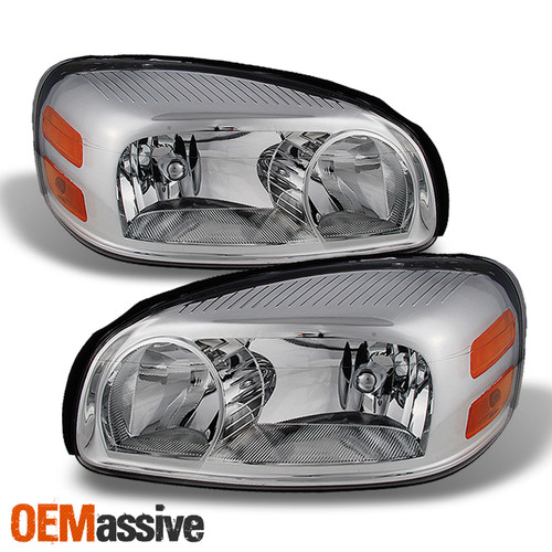 Fit 05-09 Uplander Montana 05-07 Terraza Relay Headlights Lights Left + Right