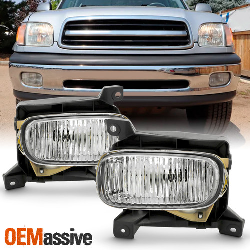 For 2000-2006 Toyota Tundra Halogen Type Side Fog Lights Bumper Lamp w/ Switch