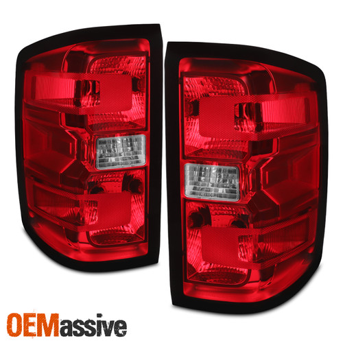 For 16-19 Chevy Silverado 1500/ GMC Sierra 3500HD Tail Light w/Wiring Assembly