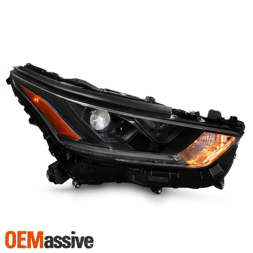 For 2020-2024 Toyota Highlander Dual Beam Projector Headlight Right Non LED DRL