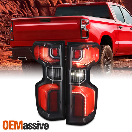 For 19-23 Chevy Silverado 1500/2500 [Incandescent Upgrade] OE LED Tail Light