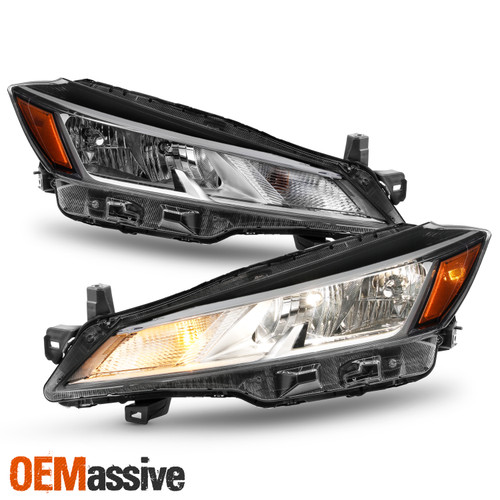For 2021-2024 Nissan Kicks Genuine OE Model Halogen Type Headlight Pair/Set