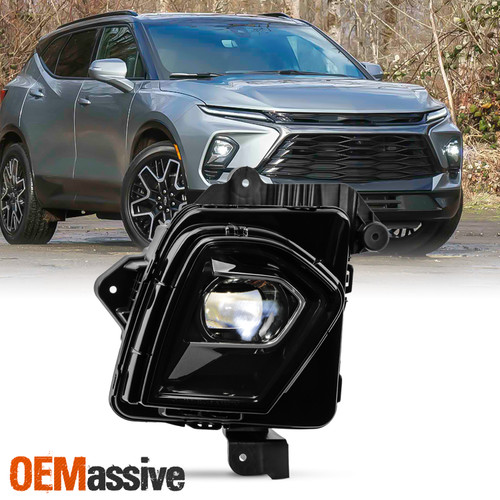 For 2023-2024 Chevy Blazer [Full LED] Projector Black Headlight Passenger Right