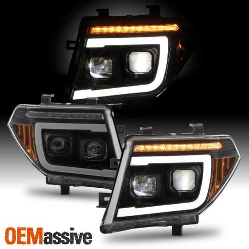 For 05-08 Frontier Pathfinder [LED Beam] Projector Headlight w/Sequential Signal