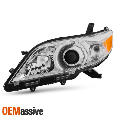 For 2011-2020 Toyota Sienna L|LE|XLE Halogen Projector Headlight Driver Left