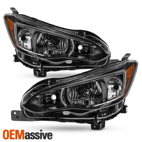 For 17-22 Subaru Impreza/ Crosstrek 18-23 Halogen Headlights Headlamp Assembly