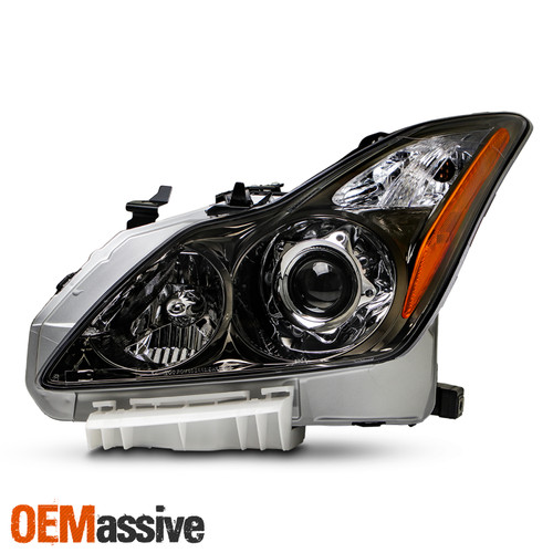 For 2008-2013 Infiniti G37 2014-2015 Q60 Coupe Black Headlight Driver Left Side