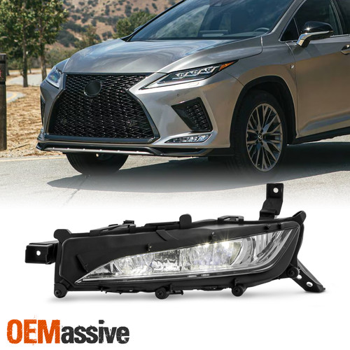 For 2020-2022 Lexus RX350/RX350L/RX450H/RX450HL LED Fog Light Left w/Wire Switch