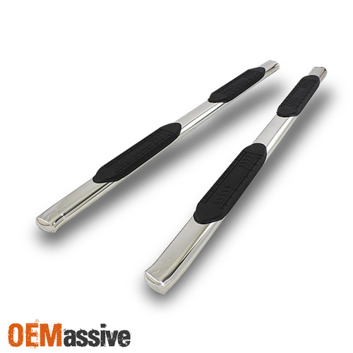 Fit 04-08 F-150 Extended/ Super Cab 5" U Style Slip Resistant Padding Step Bar