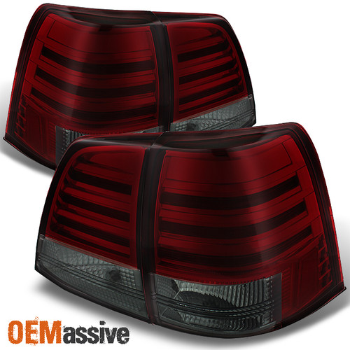 Fits 08-11 Land Cruiser J0 Roraima Venezuela Red Smoked LED Tail Light Lamps