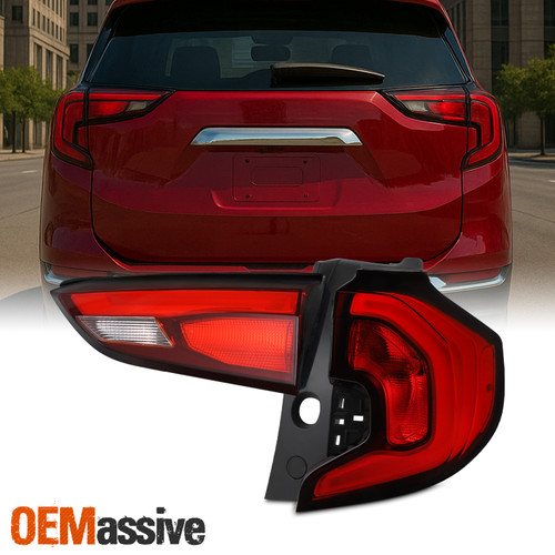 For 18-23 GMC Terrain SLE SLT Red Tail Light Out+In 2Pcs Passenger w/ LED Signal