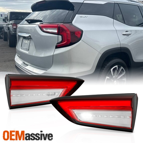 For 22-24 GMC Terrain SLE|SLT|AT4 LED Tail Light Inner Left - Right Side Black