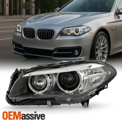 For 2014-2016 BMW 5-Series HID w/ AFS Projector Headlight Headlamp Driver Side
